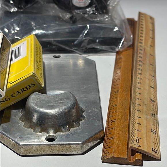 Blue Pouch with Assorted Items - Picture 6 of 6